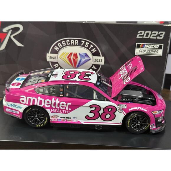 Zane Smith #38 Ambetter 2023 Pink Mustang 1:24 scale - 1 of 516 - Picture 2 of 14